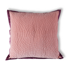 Load image into Gallery viewer, Pink Berry Velvet Cushion
