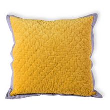 Charger l'image dans la visionneuse de la galerie, Housse de coussin en velours lilas curcuma