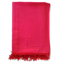 Charger l'image dans la visionneuse de la galerie, Couverture à carreaux bougainvilliers Razzmatazz