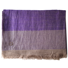 Bild in Galerie-Viewer laden, ZAREE Lila Pashmina-Schal