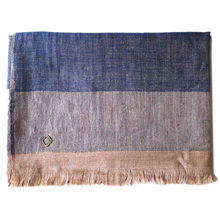 Load image into Gallery viewer, ZAREE Blue Pashmina Shawl