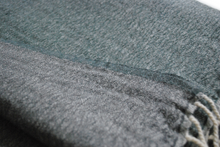 Load image into Gallery viewer, Petrol Grey Throw Blanket