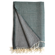 Load image into Gallery viewer, Petrol Grey Throw Blanket