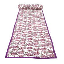 Load image into Gallery viewer, Violet Chintz Beach Mat