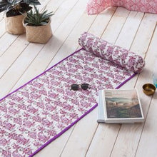 Load image into Gallery viewer, Violet Chintz Beach Mat