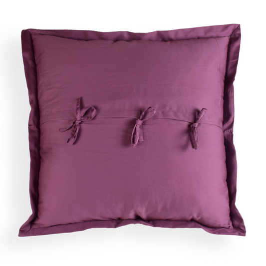 Pink Berry Velvet Cushion