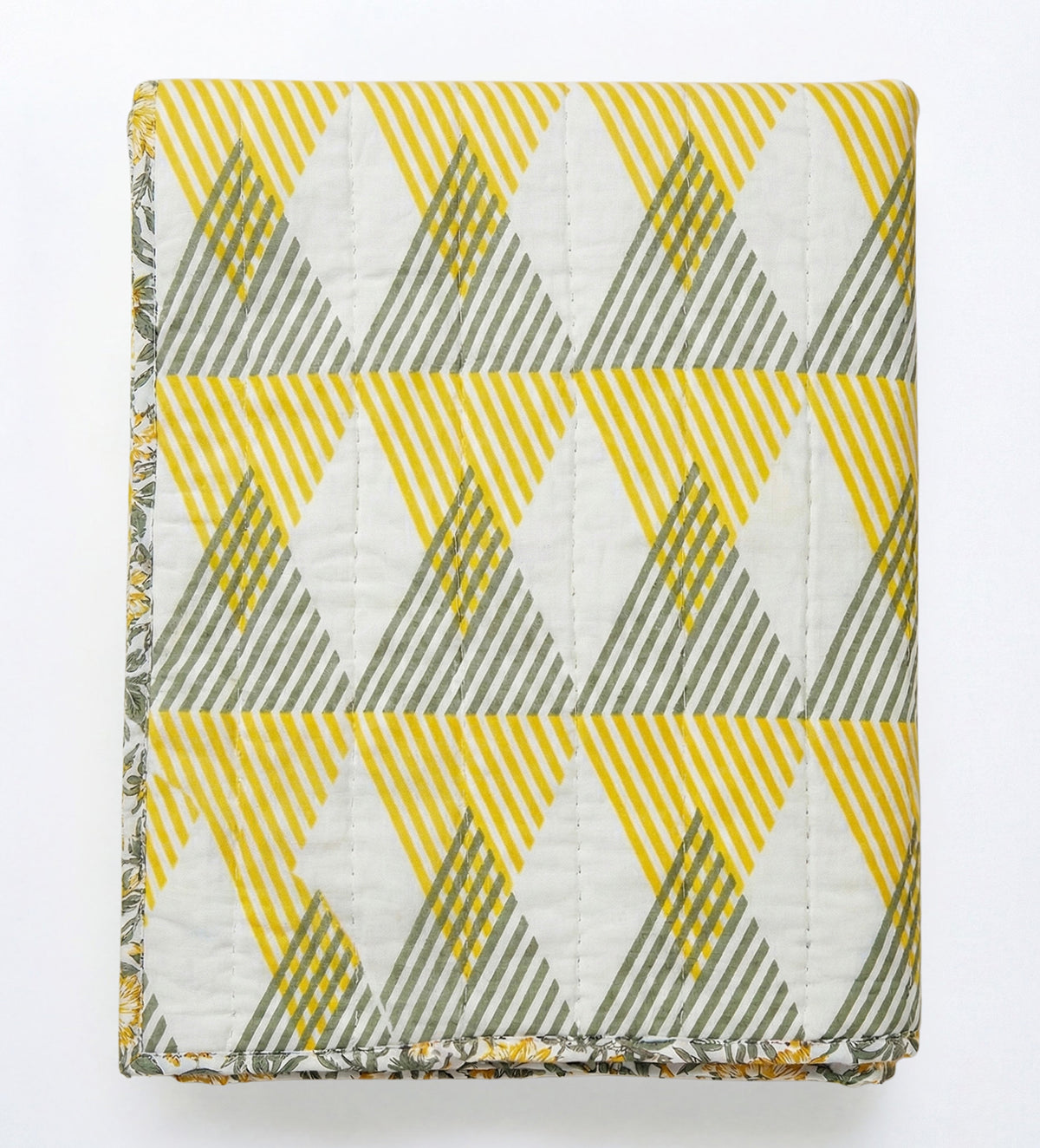 SUNNIE CHINTZ reversible quilt