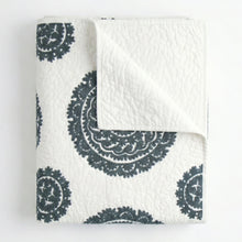 Bild in Galerie-Viewer laden, Suzani Grau Decke
