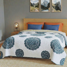 Bild in Galerie-Viewer laden, Suzani Grau Decke
