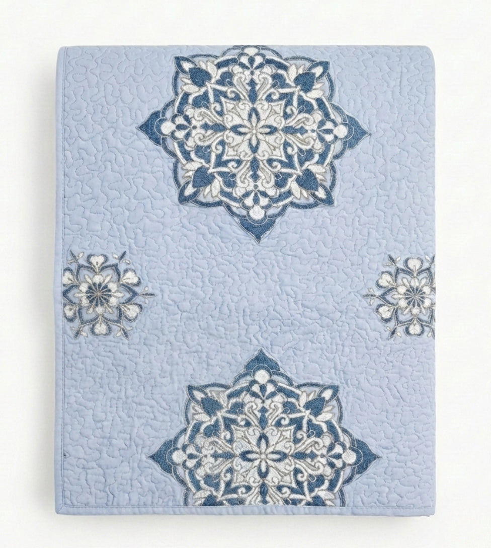 The Lilac Suzani Quilt
