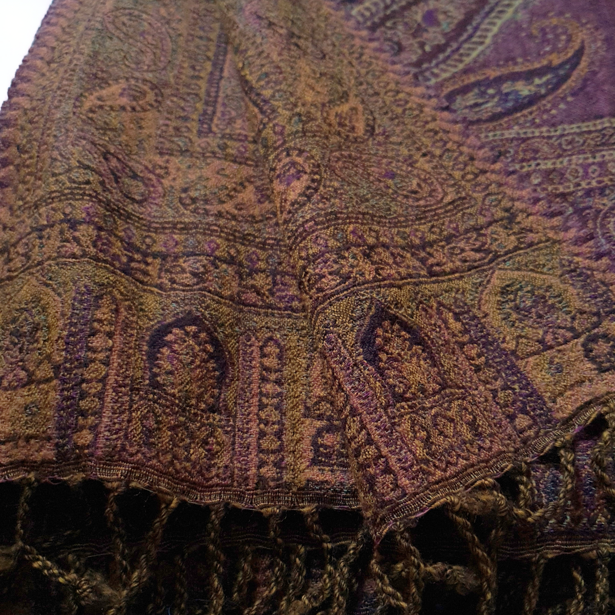 Henna Ferns Plaid Decke