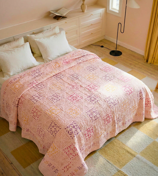 Applique Blush Quilt