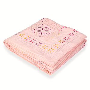 Kutch Rosa Decke