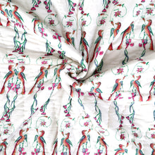 Load image into Gallery viewer, Reversible blanket “Bird of Paradise”
