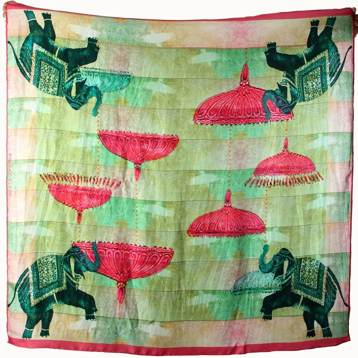 Des éléphants royaux ! Foulard