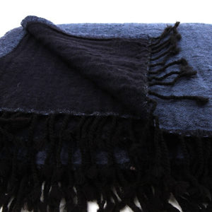 Midnight Blue Throw Blanket