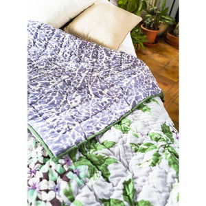 Lavender Love reversible quilt
