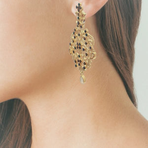 JHIJA Gold Earrings