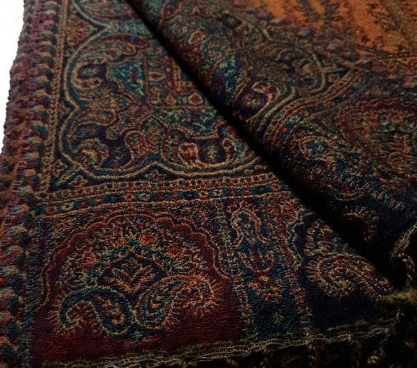 Plaid en Temples Rust Paisley