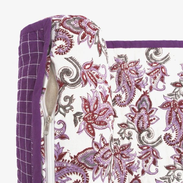 Violet Chintz Beach Mat